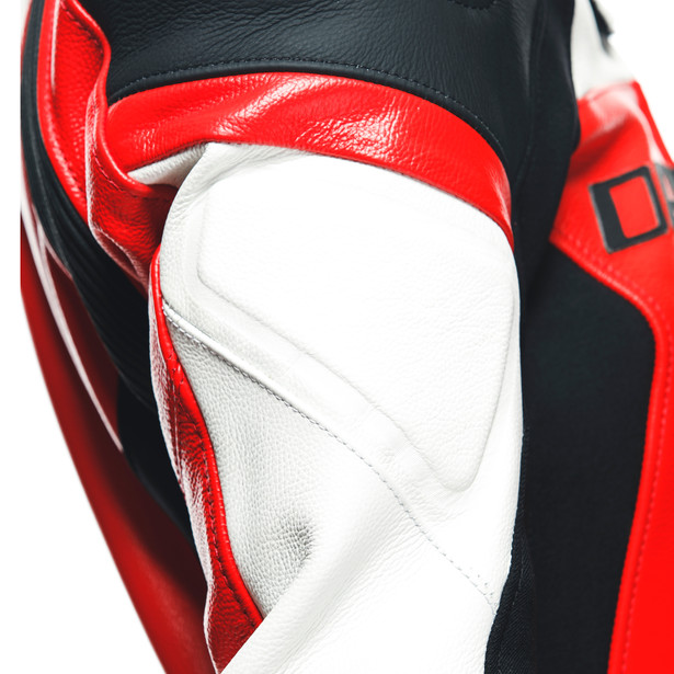 mirage-lady-leather-2pcs-suit-black-lava-red-white image number 12