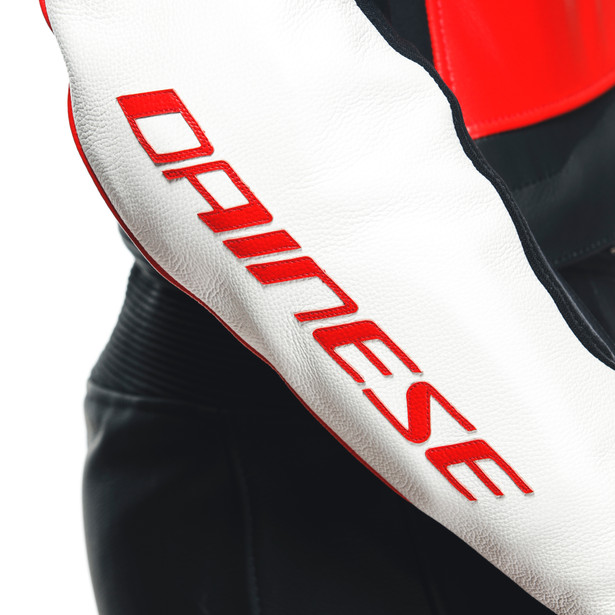 mirage-lady-leather-2pcs-suit-black-lava-red-white image number 13