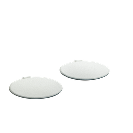 AGV PAINTED SCREW COVERS ORBYT - PEARL WHITE GLOSSY