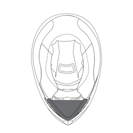 AGV WIND PROTECTOR K3 SV (XS-S-MS) - NEUTRAL