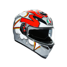 K3 SV E2205 MULTI - BUBBLE GREY/WHITE/RED