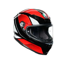 K6 E2205 MULTI - HYPHEN BLACK/RED/WHITE