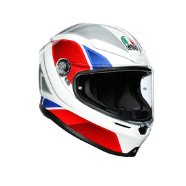 K6 E2205 MULTI - HYPHEN WHITE/RED/BLUE