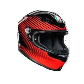 K6 E2205 MULTI - RUSH BLACK/RED